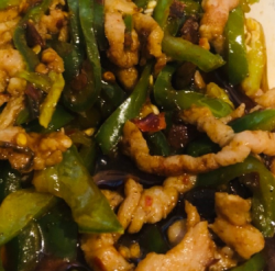 青椒炒肉